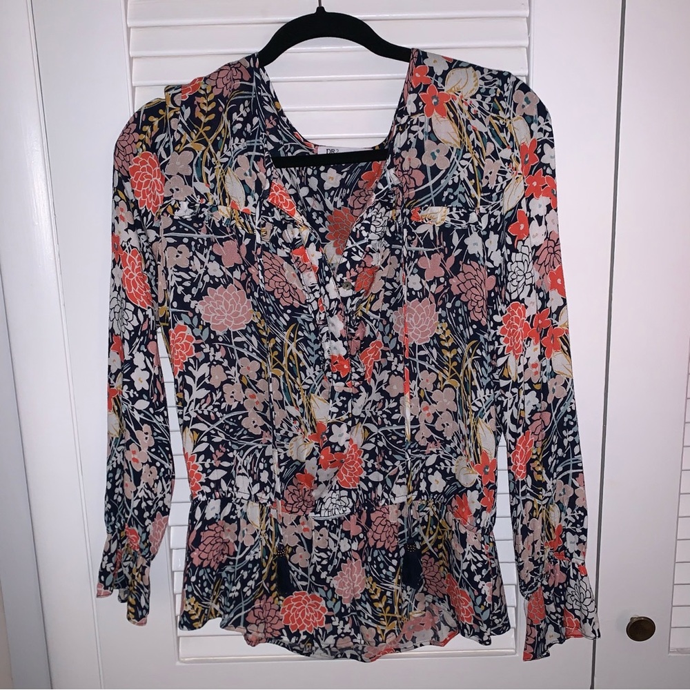 DR2 Multicolor Floral Blouse